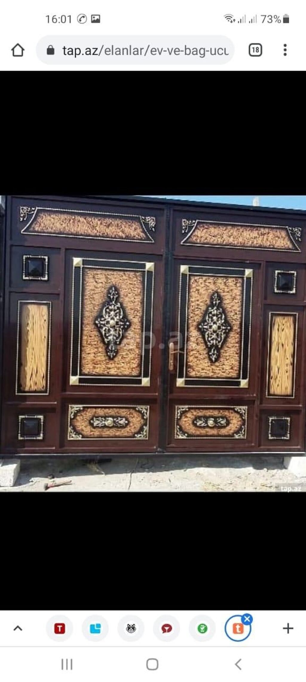 Həyət darvazalarının istehsalı və quraşdırılması - 2
