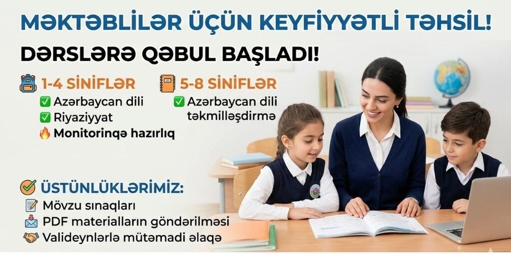 Məktəblilər üçün ingilis dili və fənn hazırlığı - 2