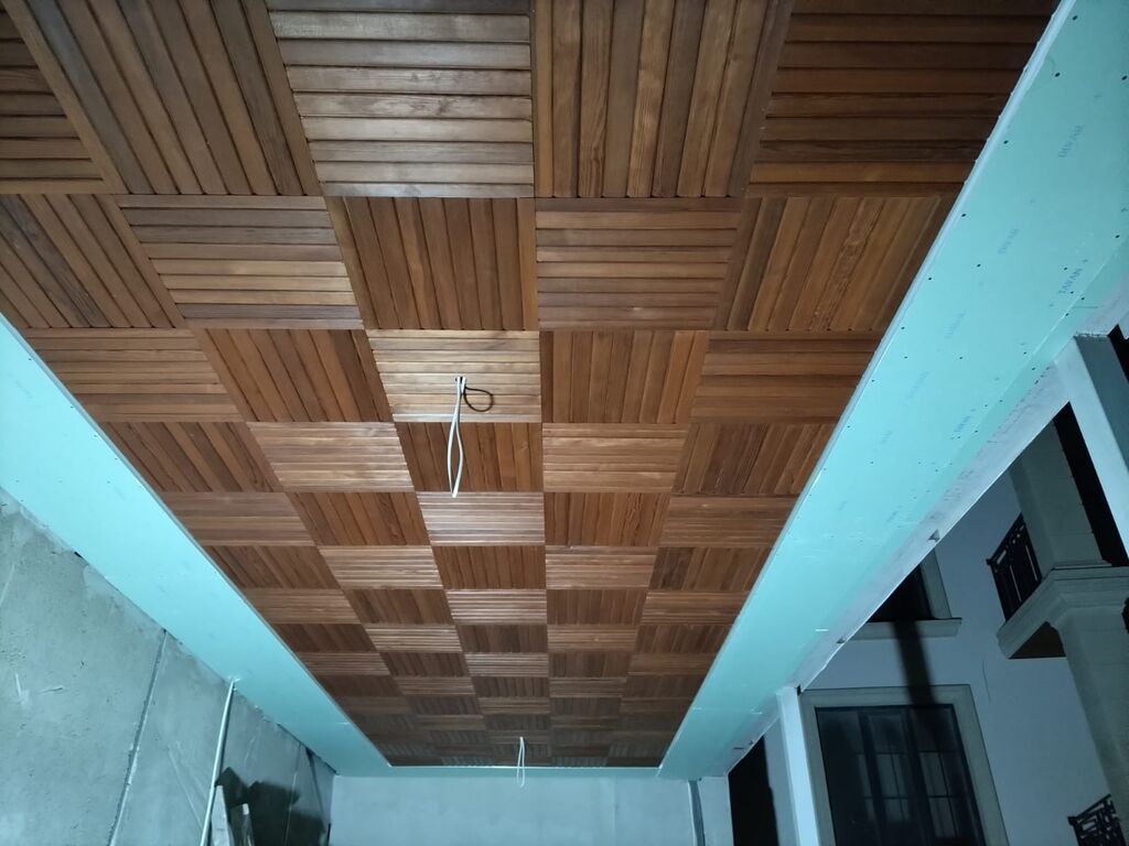 Alçıpan tavanların quraşdırılması xidməti - 3