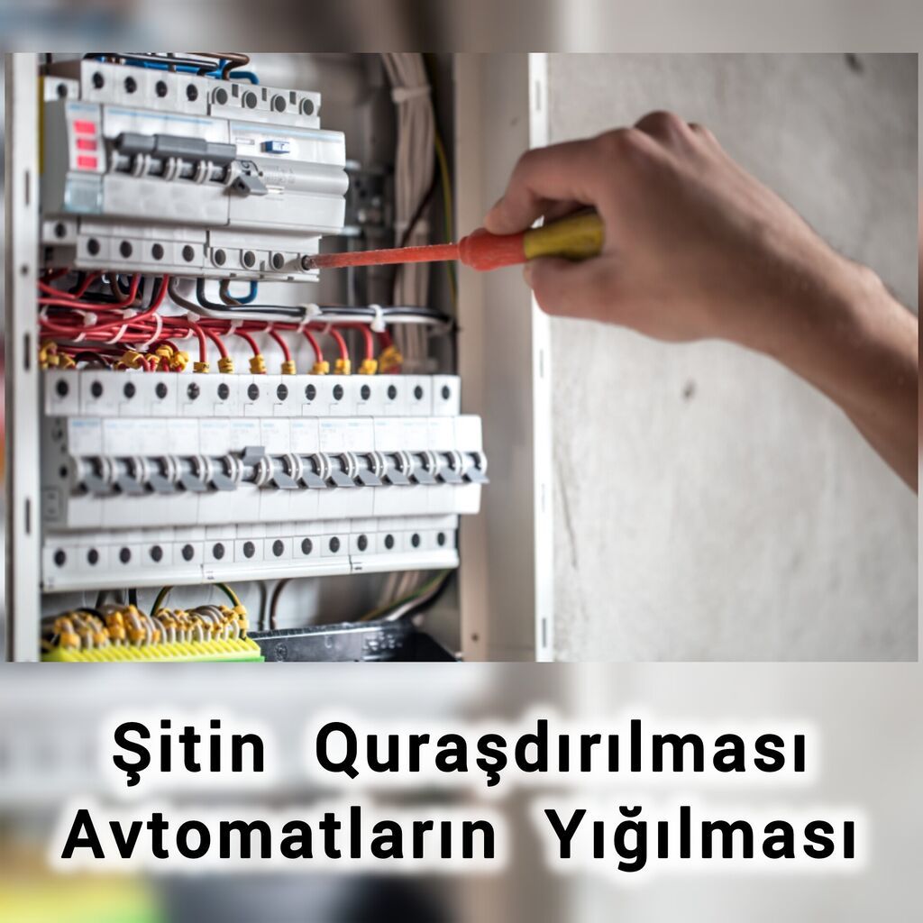 Elektrik və çılçıraq quraşdırılması