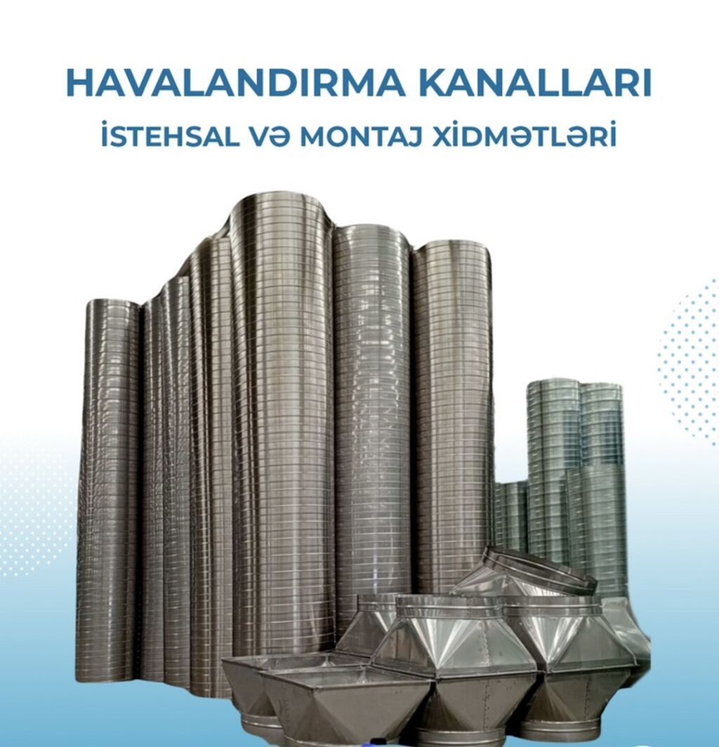 Havalandırma Kanalları İstehsal və Montaj Xidməti - 2