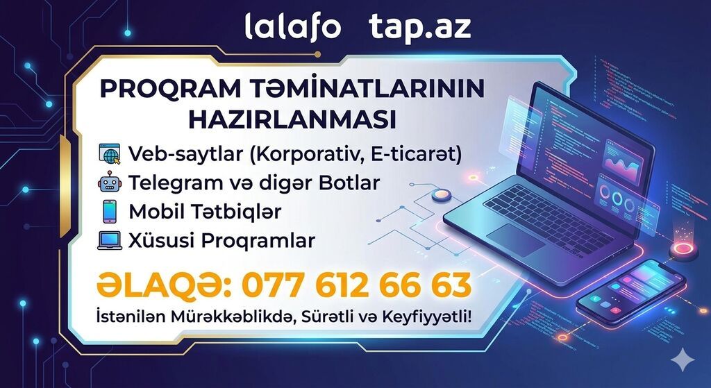 Proqram təminatı və veb-saytların hazırlanması - 2