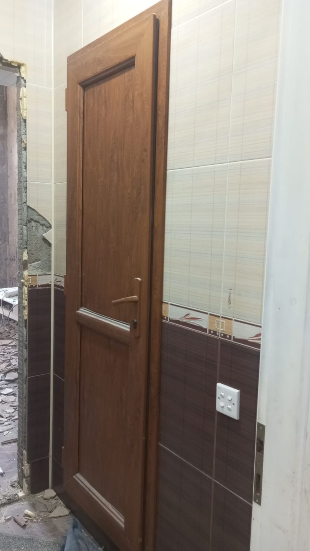 Plastik qapıların təmiri - 2