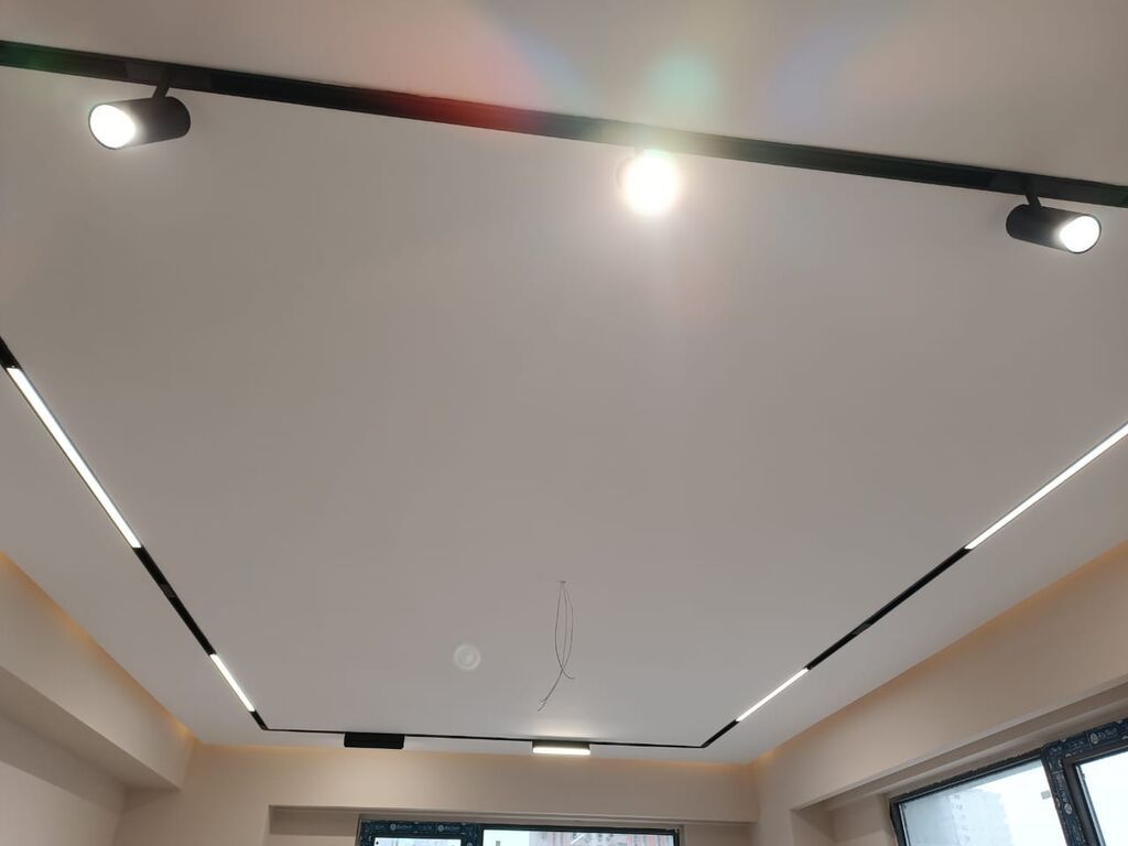 Alçıpan tavanların quraşdırılması xidməti - 5
