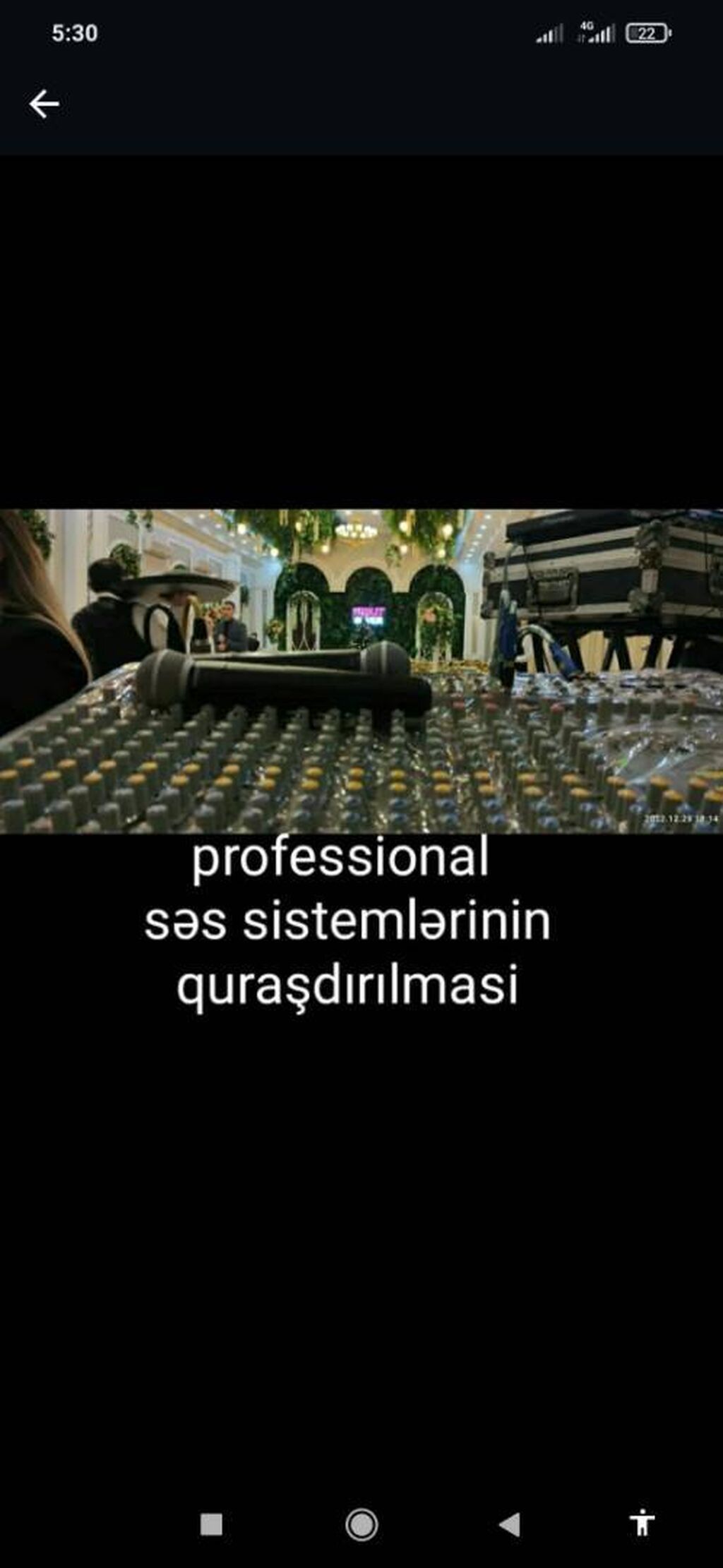 Səs sistemi və DJ xidməti - 6
