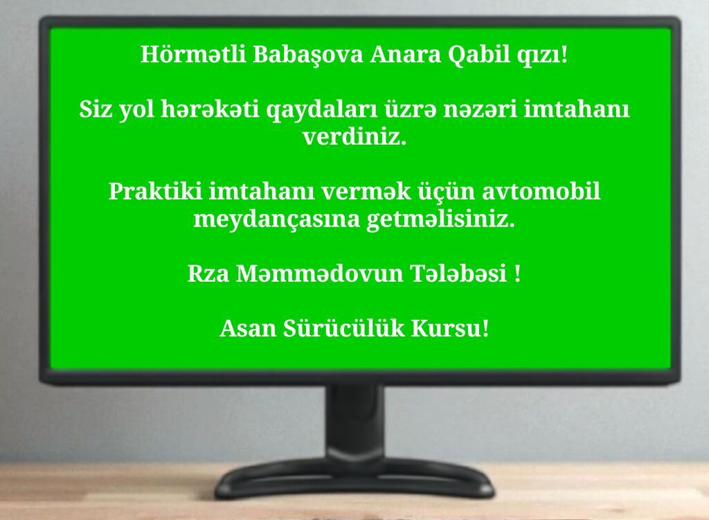 Onlayn Sürücülük Kursu - 4