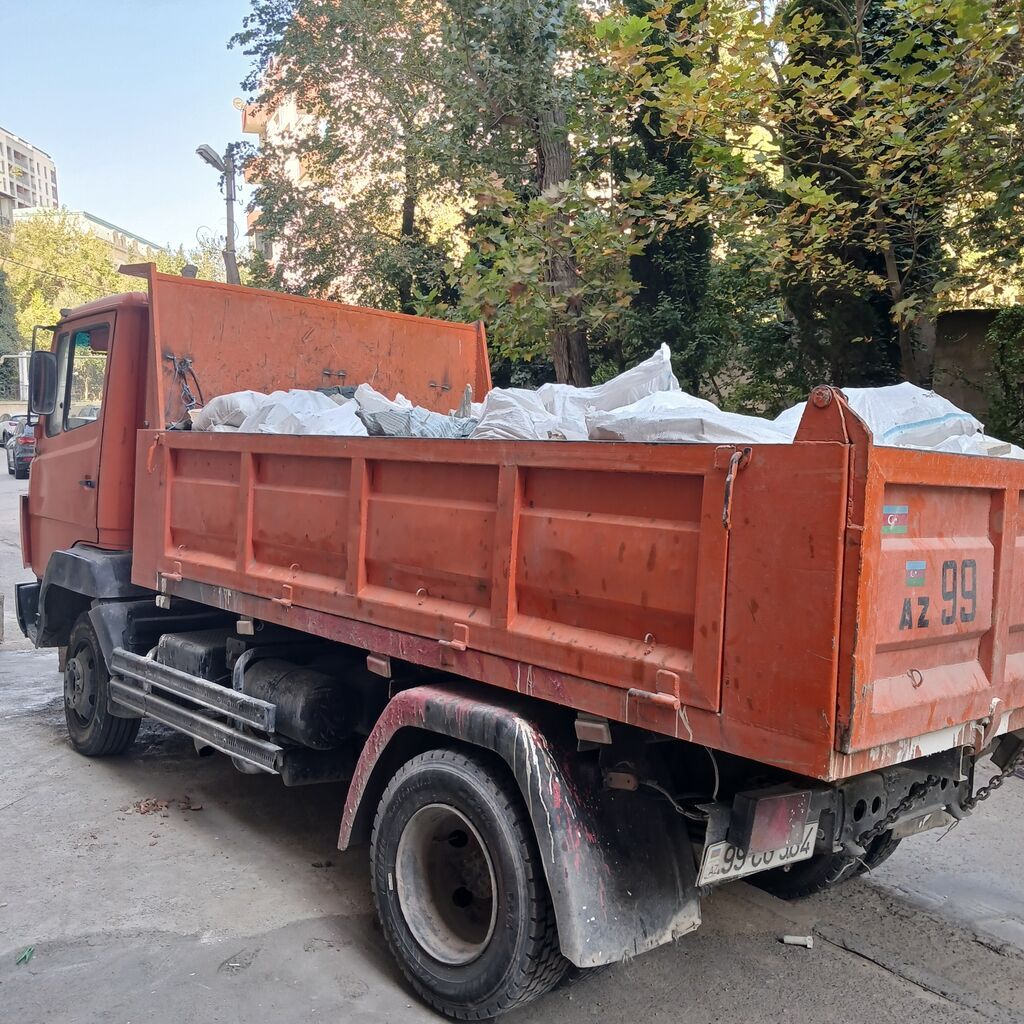 Qum çınqıl və tikinti tullantılarının daşınması - 2