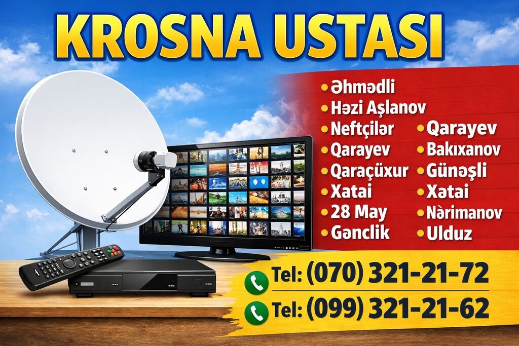 Peyk antenası quraşdırılması və sazlanması