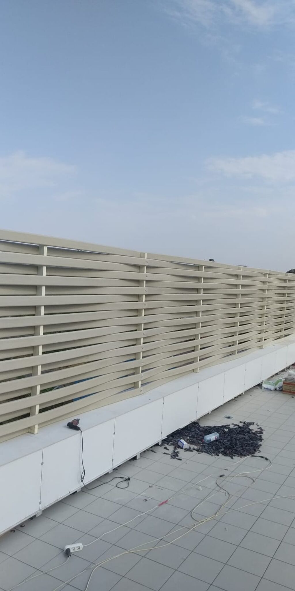 Alüminium dekorativ hasar quraşdırılması - 4