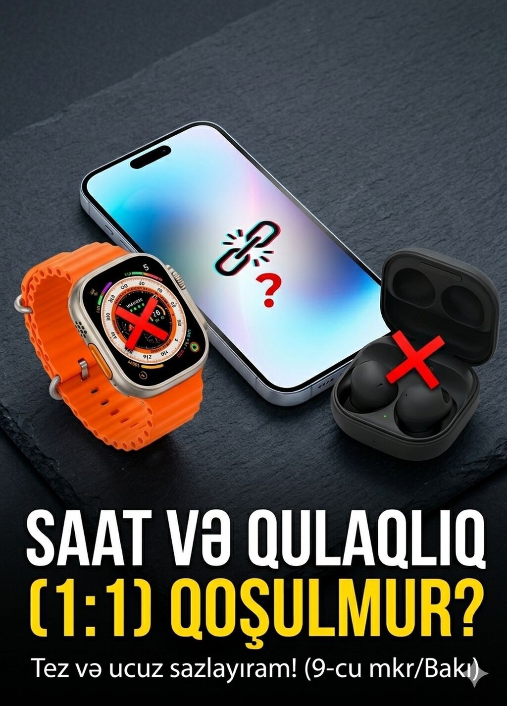 Smart saat və qulaqlıqların sazlanması - 2
