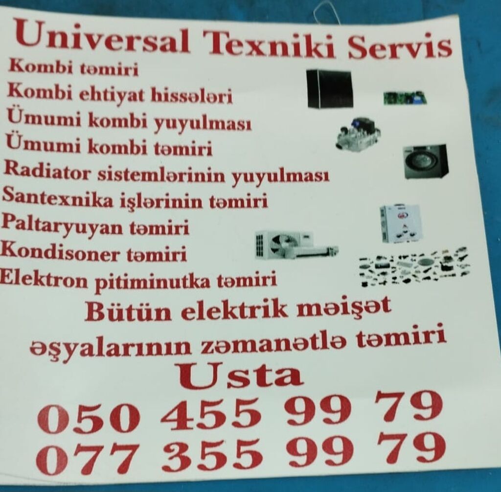 Məişət Texnikası və Kombi Servisi