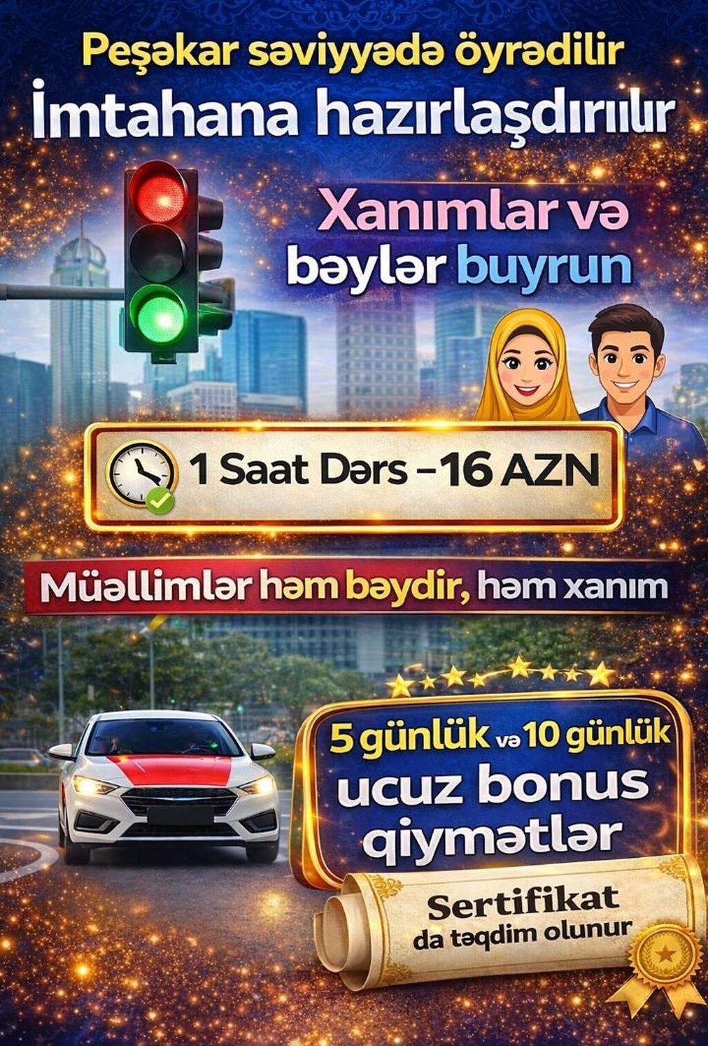 Peşəkar Sürücülük Kursu