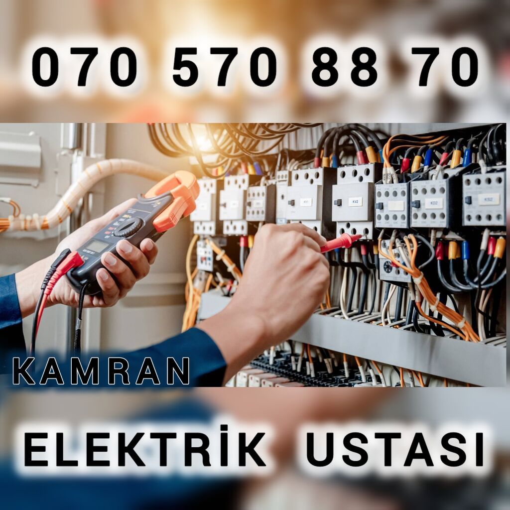 Elektrik və çılçıraq quraşdırılması - 4