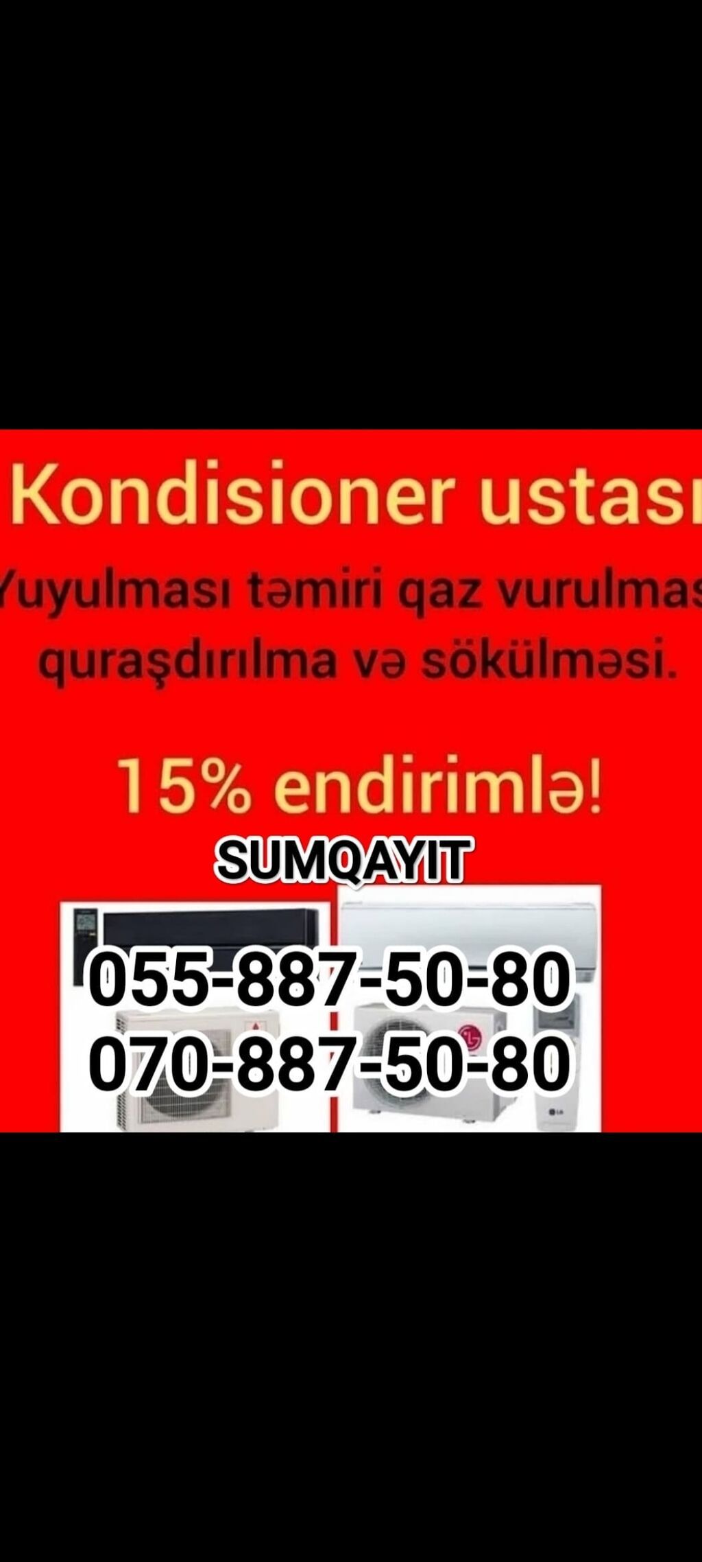 Kondisioner Quraşdırılması və Təmiri - 3