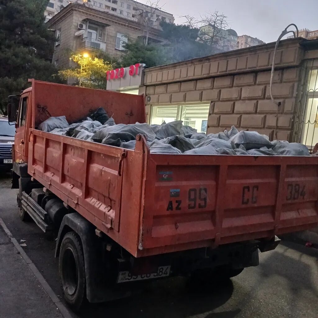 Qum çınqıl və tikinti tullantılarının daşınması - 3