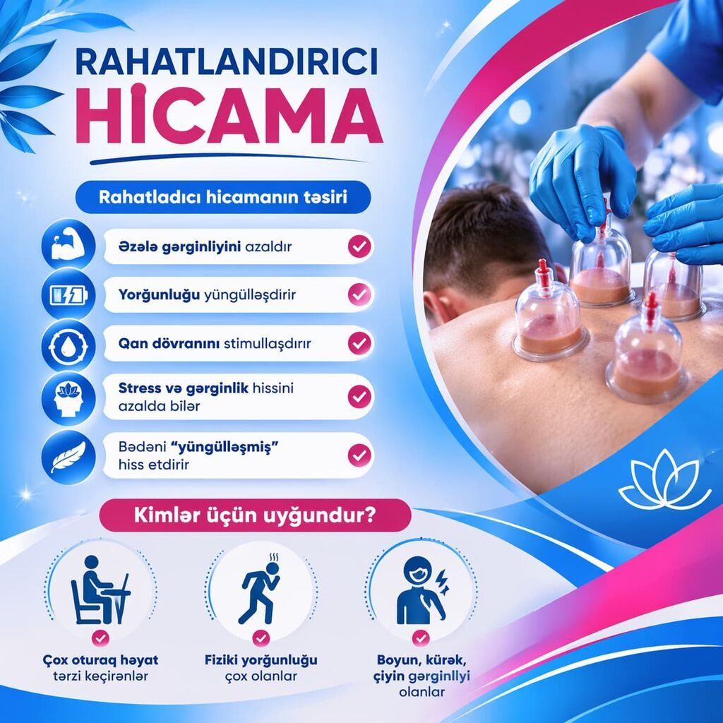 Hicama sülük terapiyası və masaj xidməti - 2