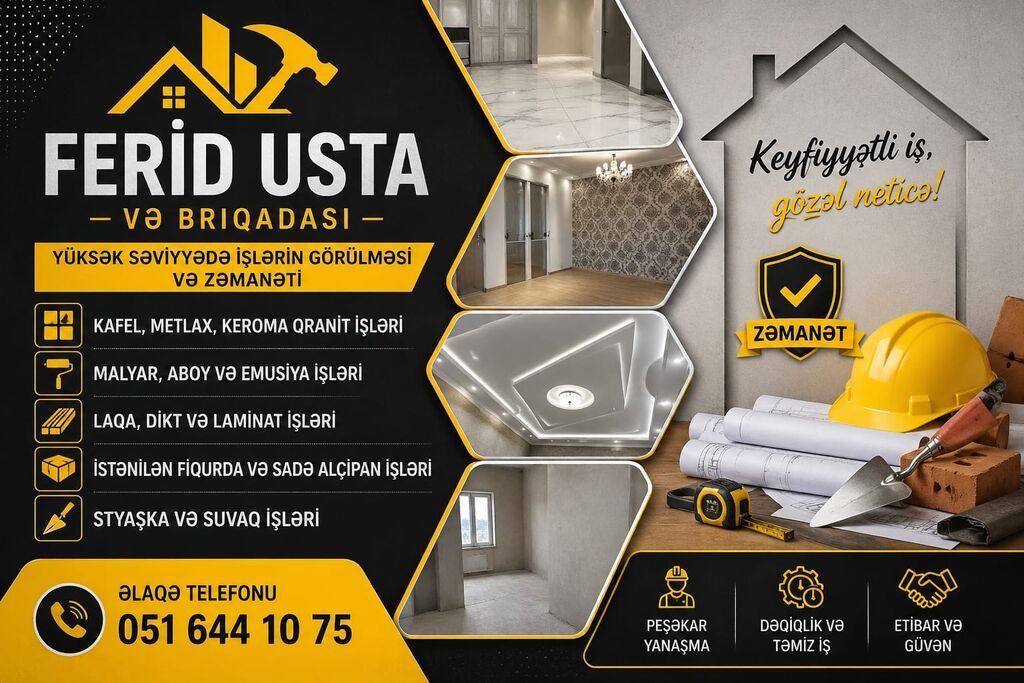 Ferid Usta Təmir və bəzək işləri