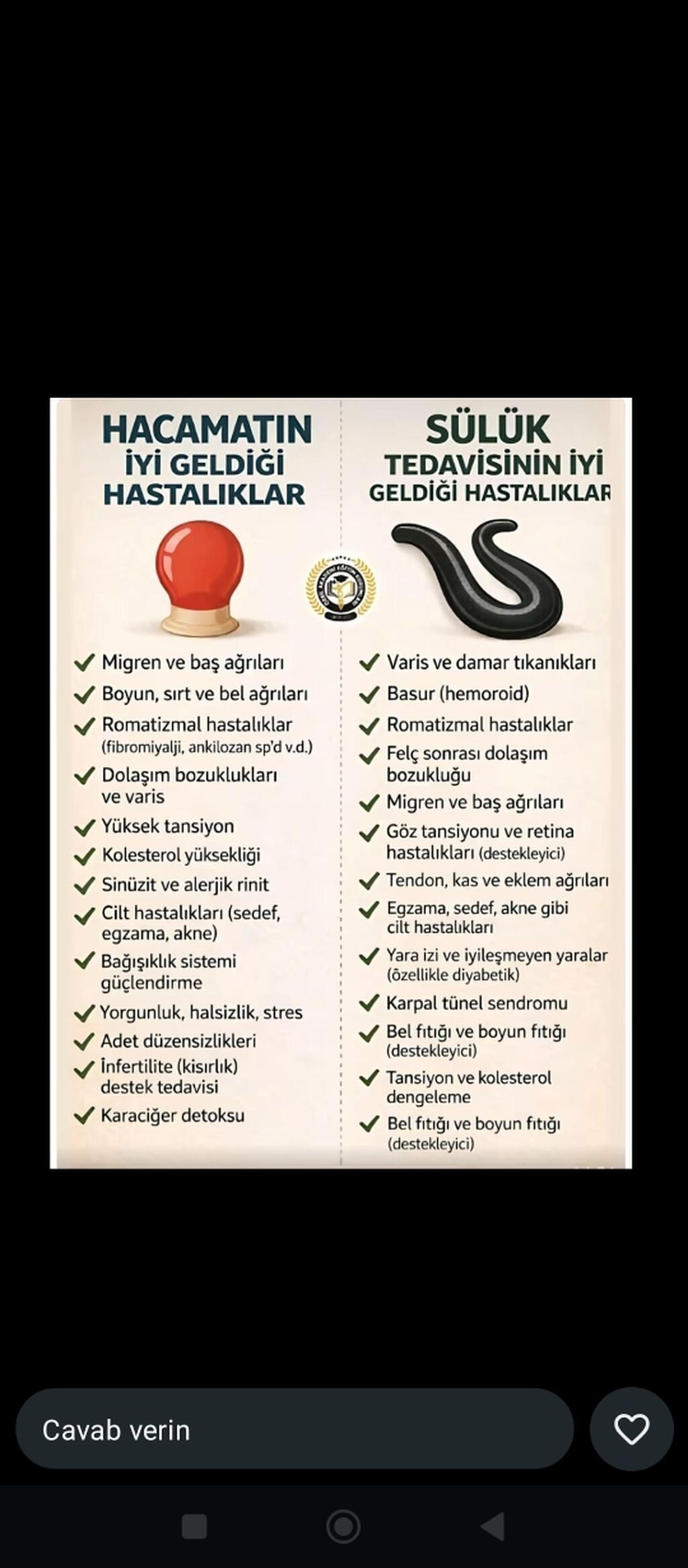 Hicama sülük terapiyası və masaj xidməti - 3