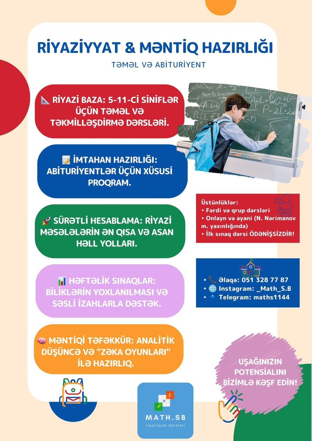 Riyaziyyat və Məntiq Repetitoru - 2