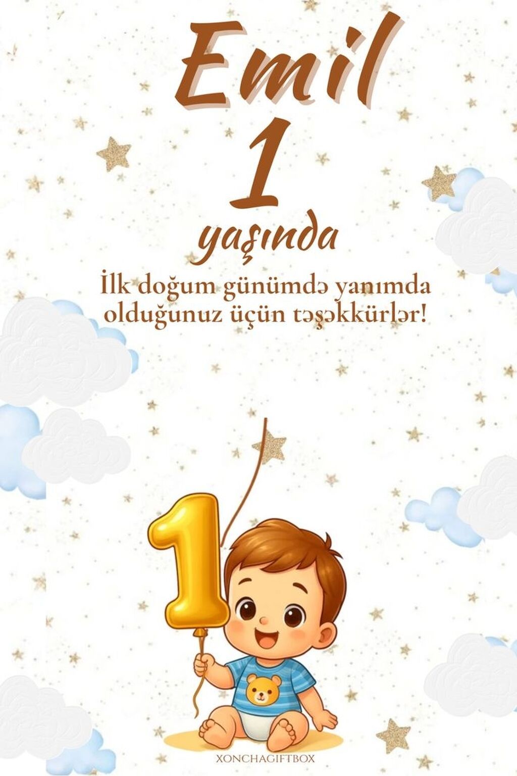 Uşaq tədbirləri üçün fərdi dizayn xidməti - 2