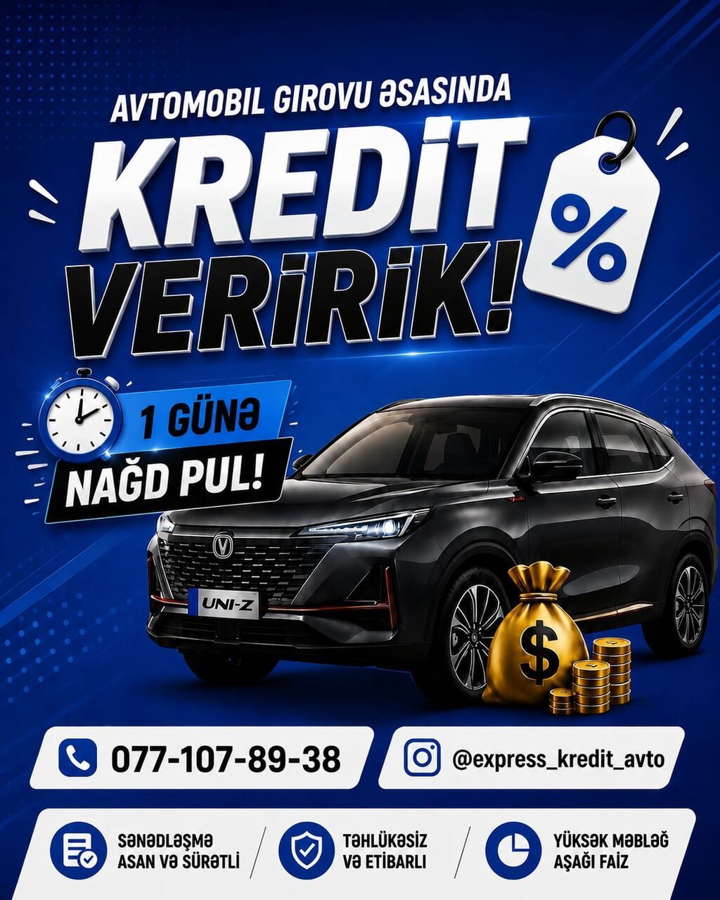 Avtomobil Girovuna Əsasən Kredit Xidməti - 2