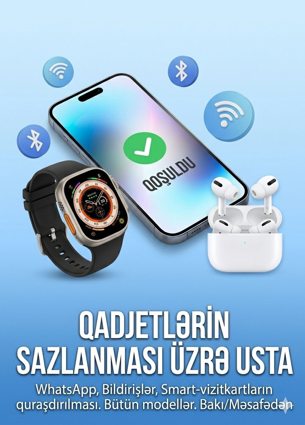 Smart saat və qulaqlıqların sazlanması - 3
