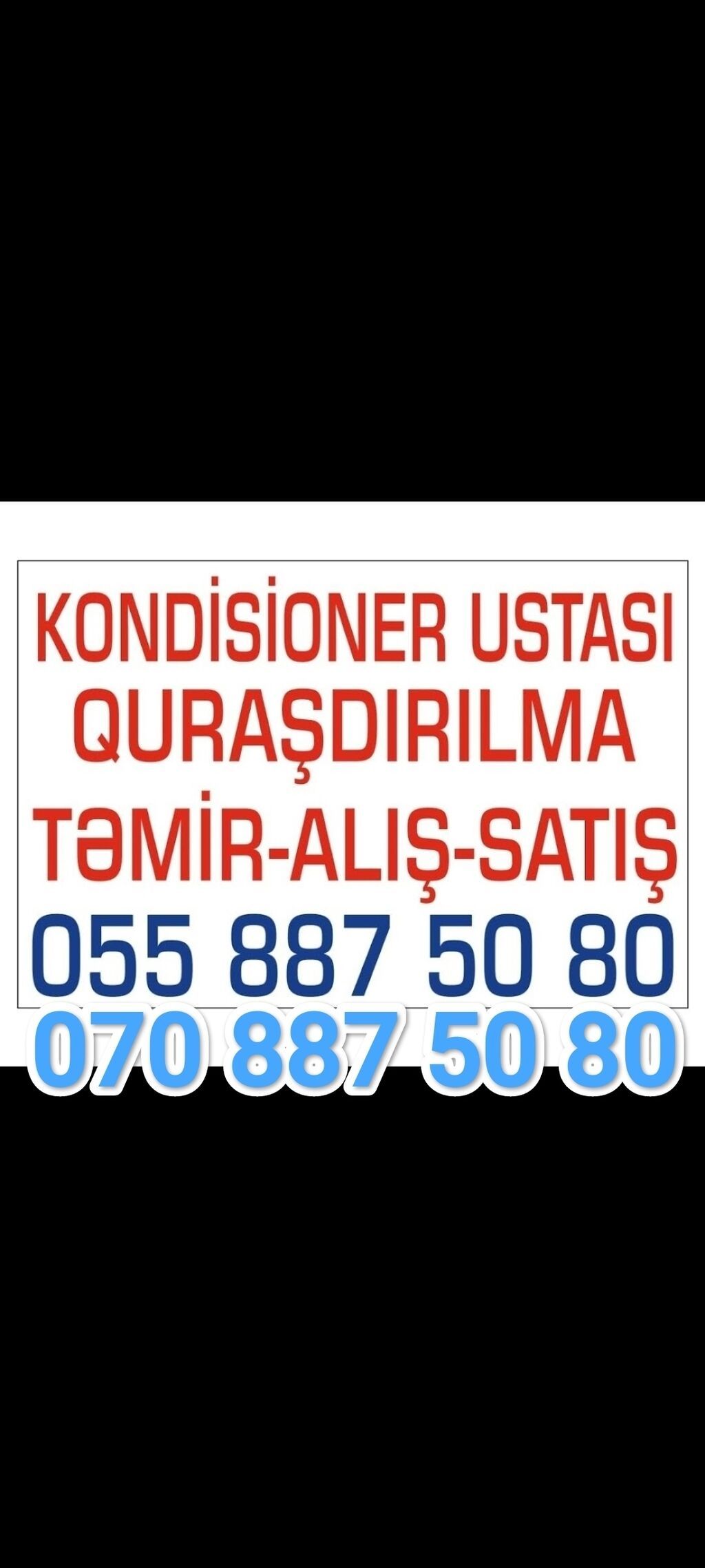 Kondisioner Quraşdırılması və Təmiri - 4