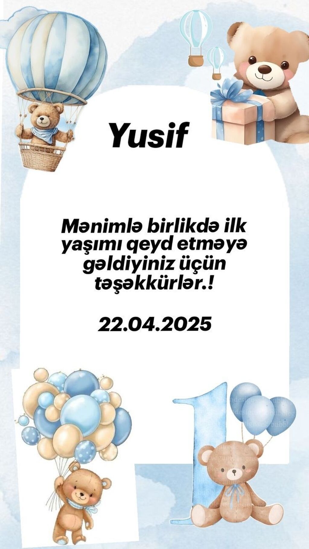 Uşaq tədbirləri üçün fərdi dizayn xidməti - 3