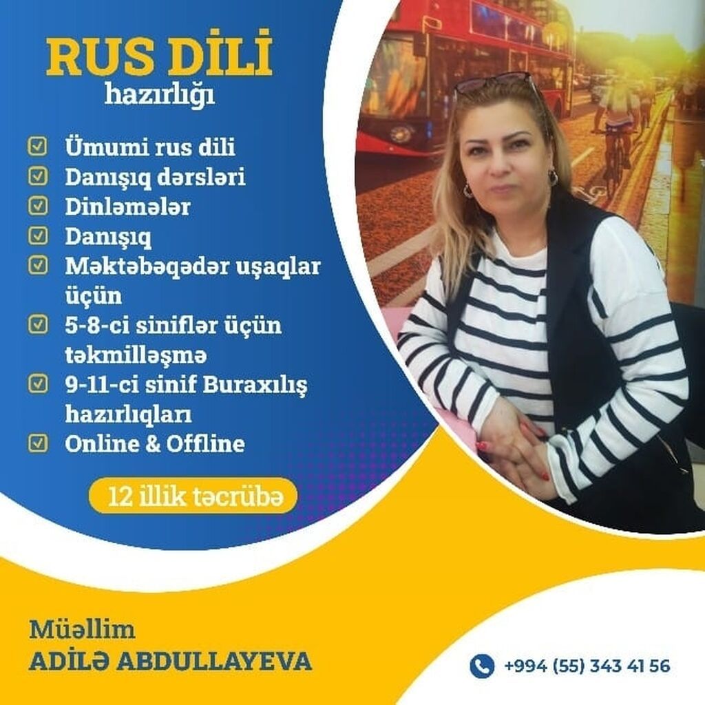 Alman Rus və Azərbaycan dili dərsləri - 2