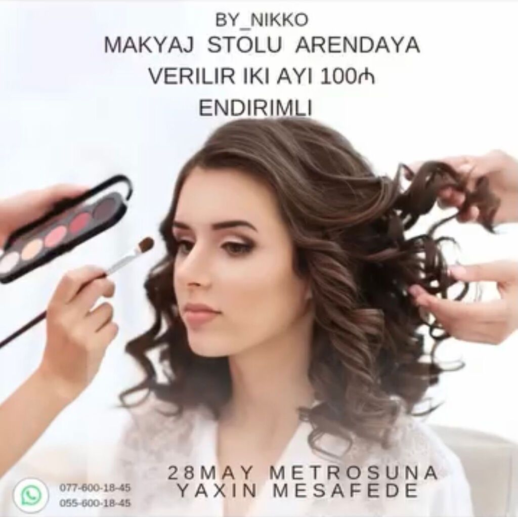 Makiyaj Masası İcarəsi