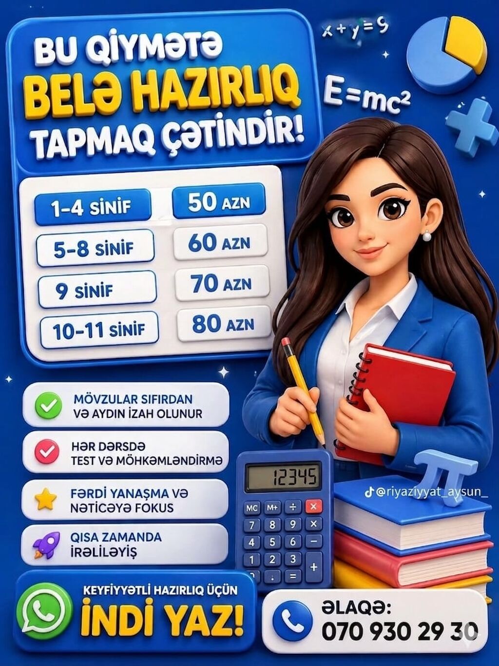 Riyaziyyat və Azərbaycan dili repetitoru - 5