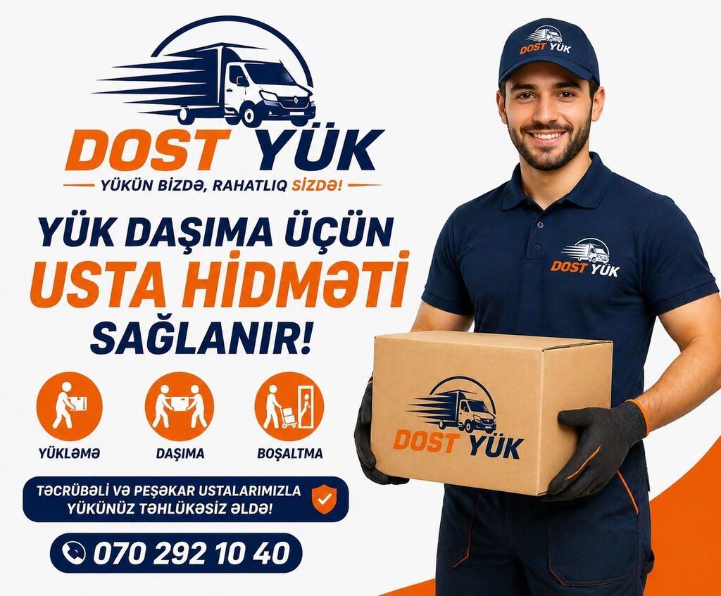 Peşəkar yükdaşıma və usta xidməti - 3